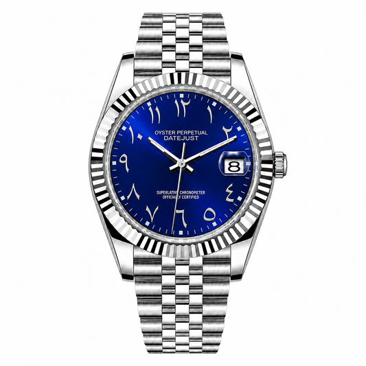 DateJust Blue Arabic Dial
