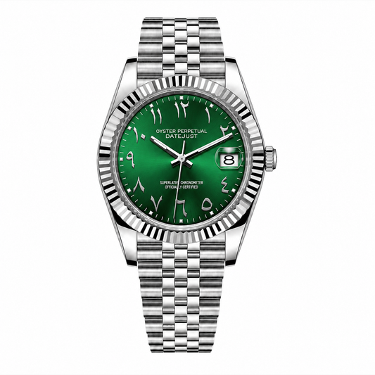 DateJust Green Arabic Dial